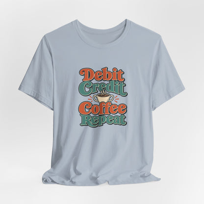 Debits Credits Coffee Tee
