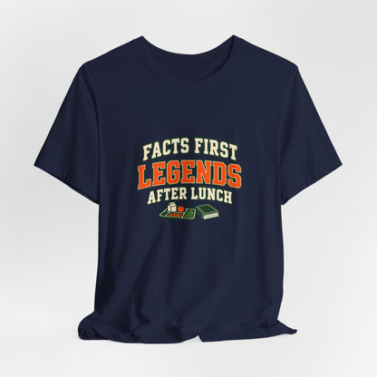 Facts First History Teacher Tee
