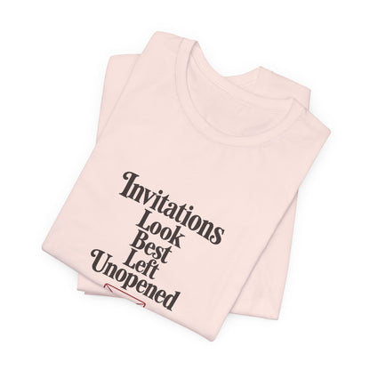 Unread Invitation Retro Shirt