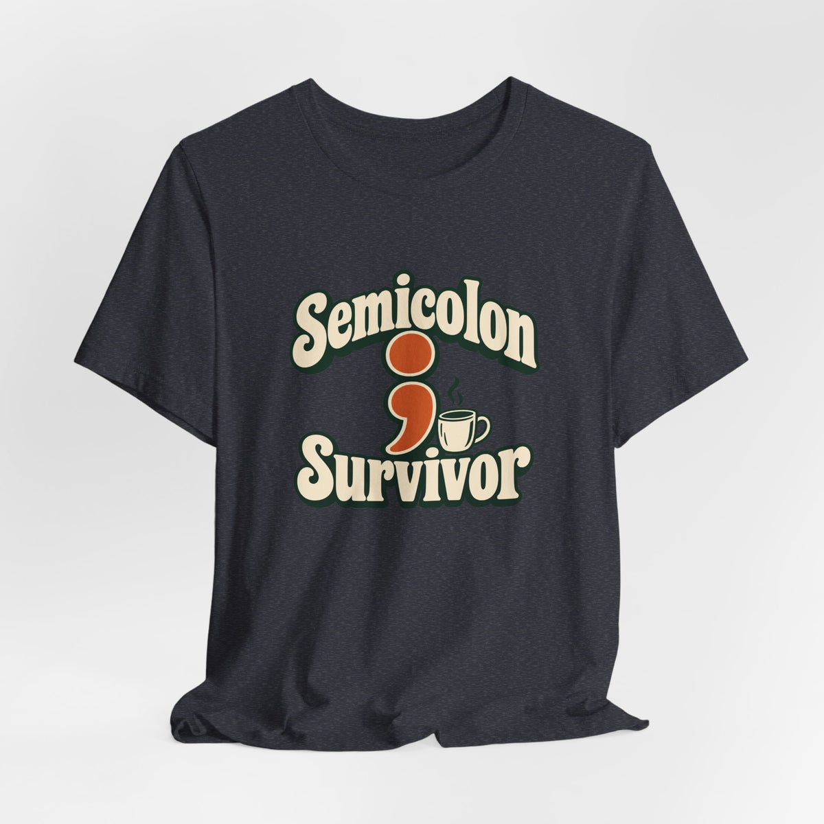 Semicolon Survivor Dev Tee