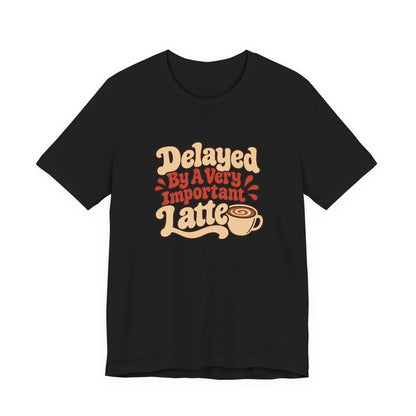 Latte Delay Retro Tee