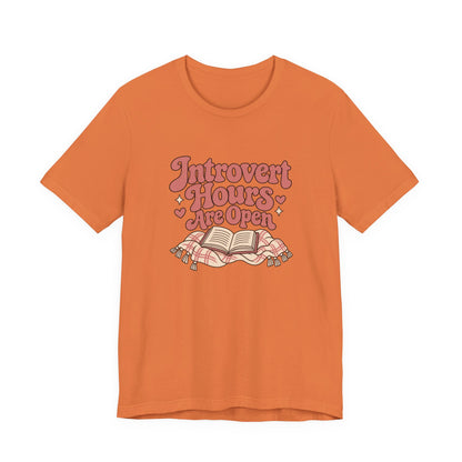 Soft Introvert Hours Tee