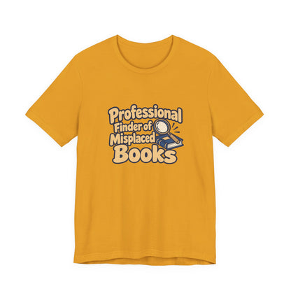 Professional Book Finder Librarian Tee