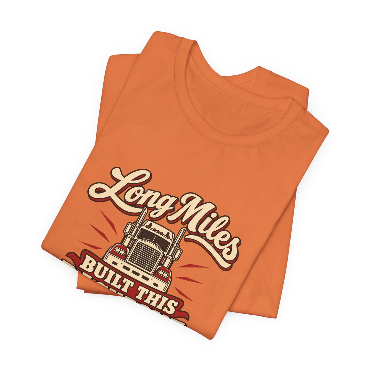 Long Haul Backbone Vintage Trucker Tee