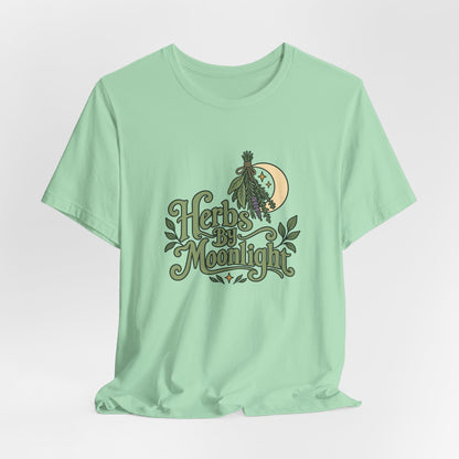 Moonlit Herbs Witchy Tee