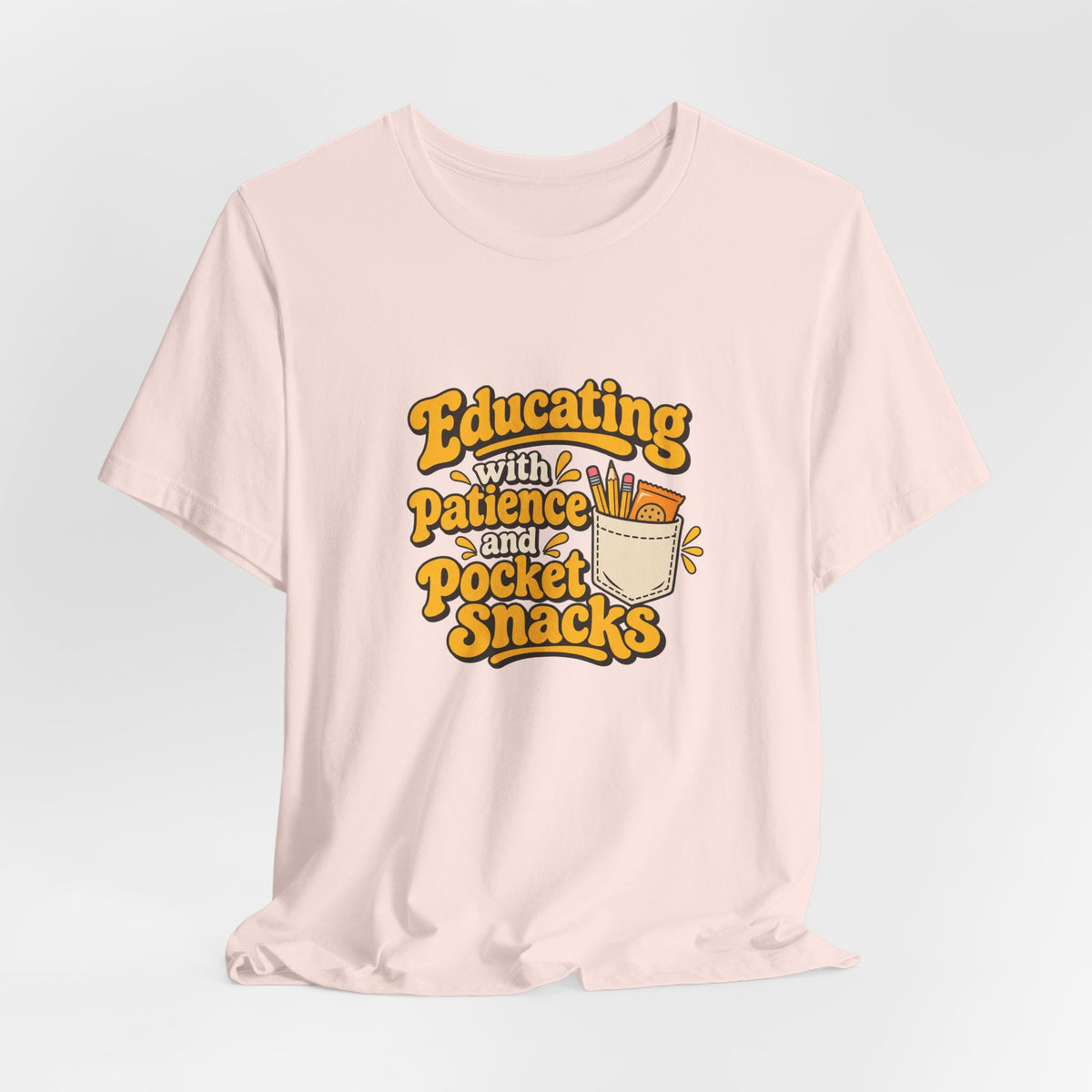 Pocket Snacks Teacher Vintage Tee