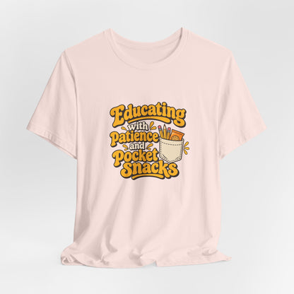 Pocket Snacks Teacher Vintage Tee