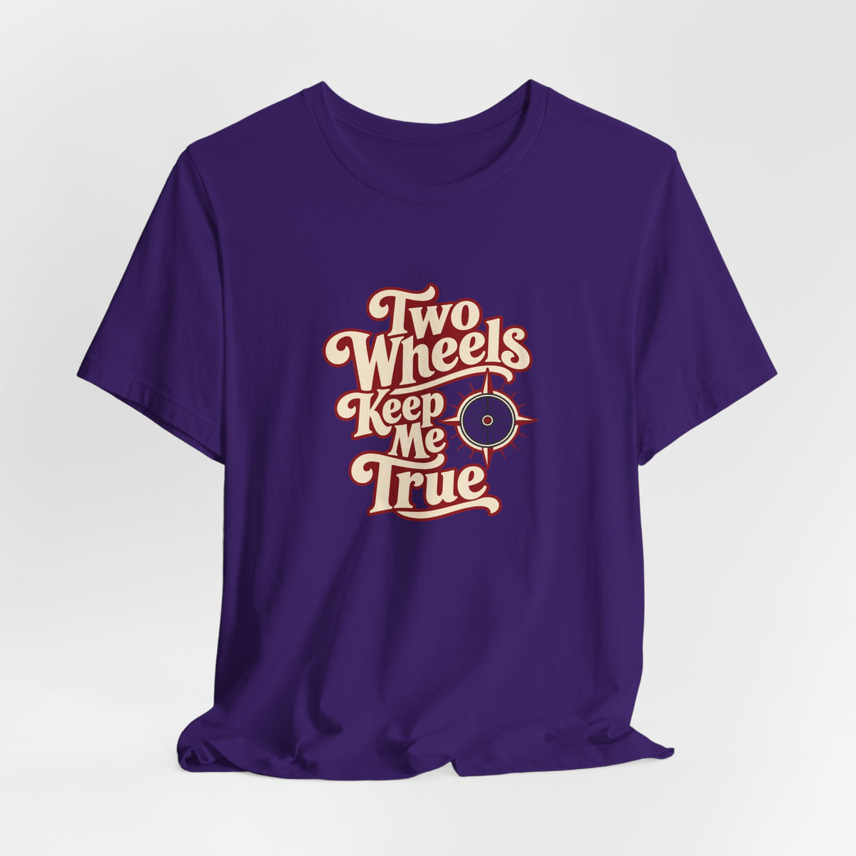 Two Wheels True North Rider Tee