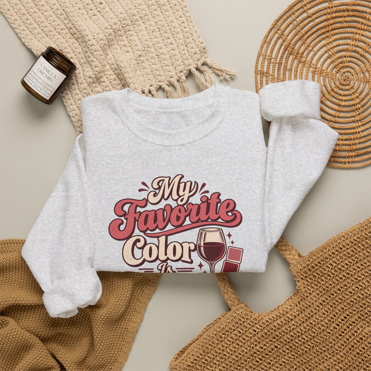 House Red Color Club Sweatshirt