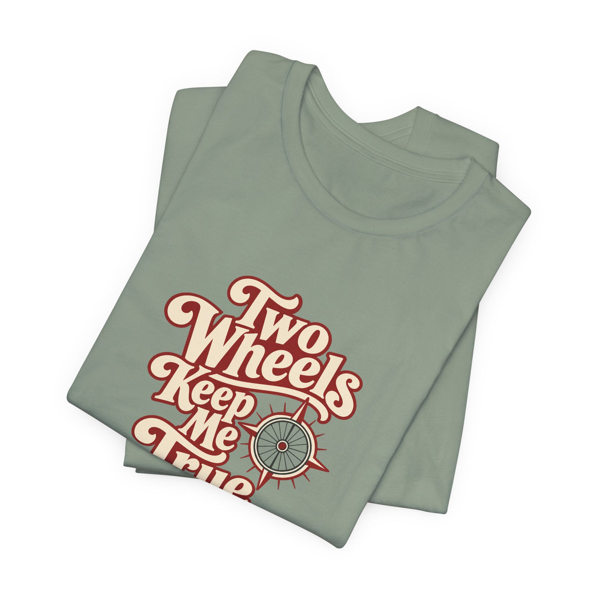 Two Wheels True North Rider Tee
