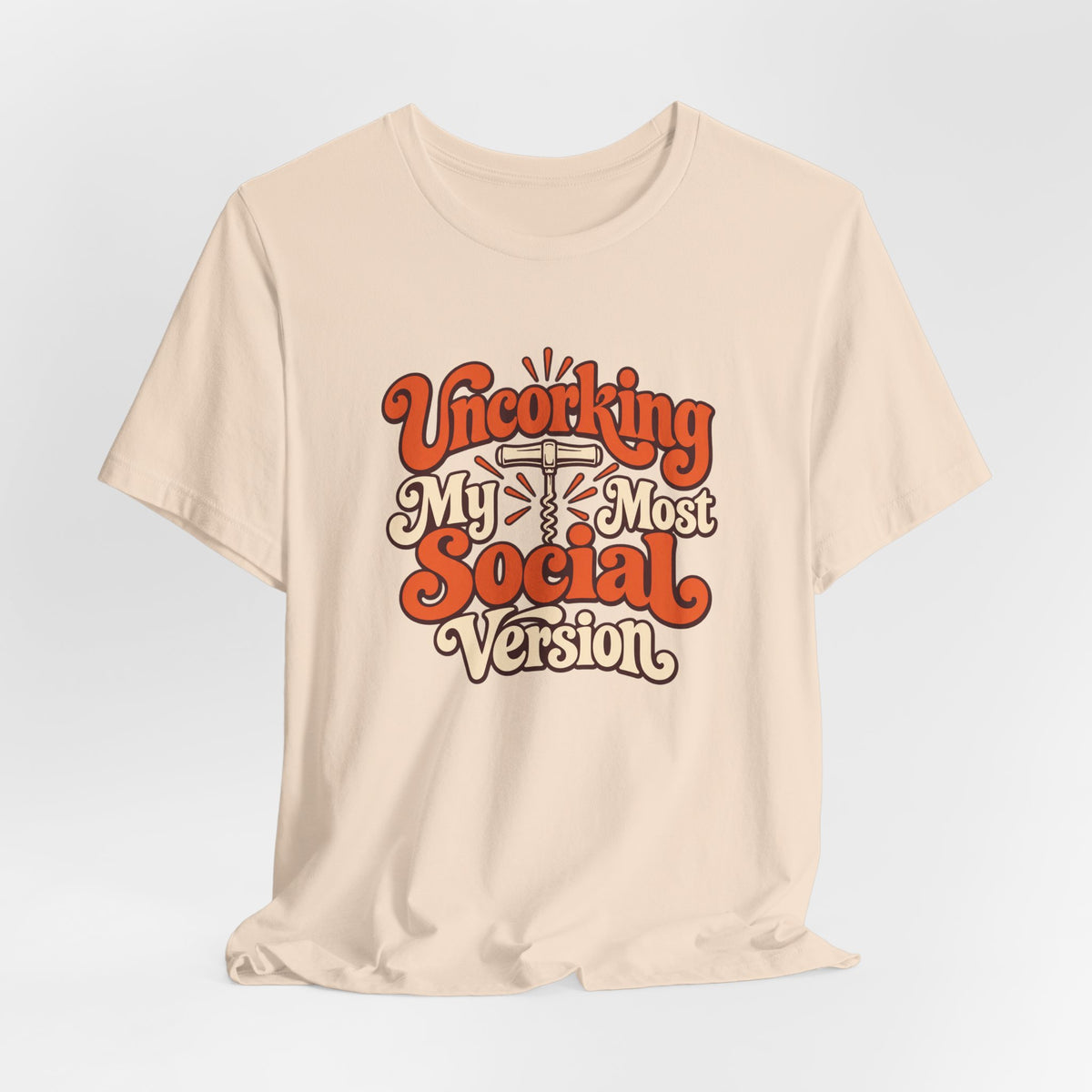 Social Version Wine Shirt