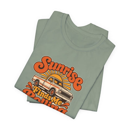 Truck Stop Sunrise Vintage Tee