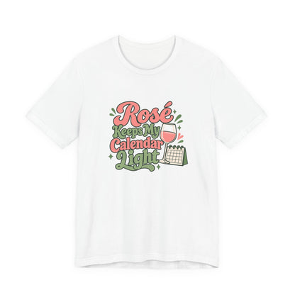 Rosé Calendar Retro Tee