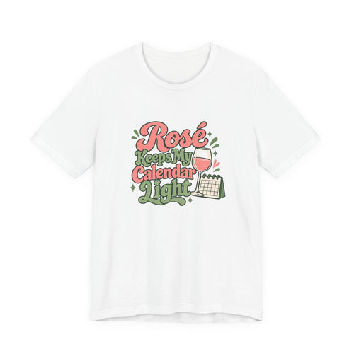 Rosé Calendar Retro Tee