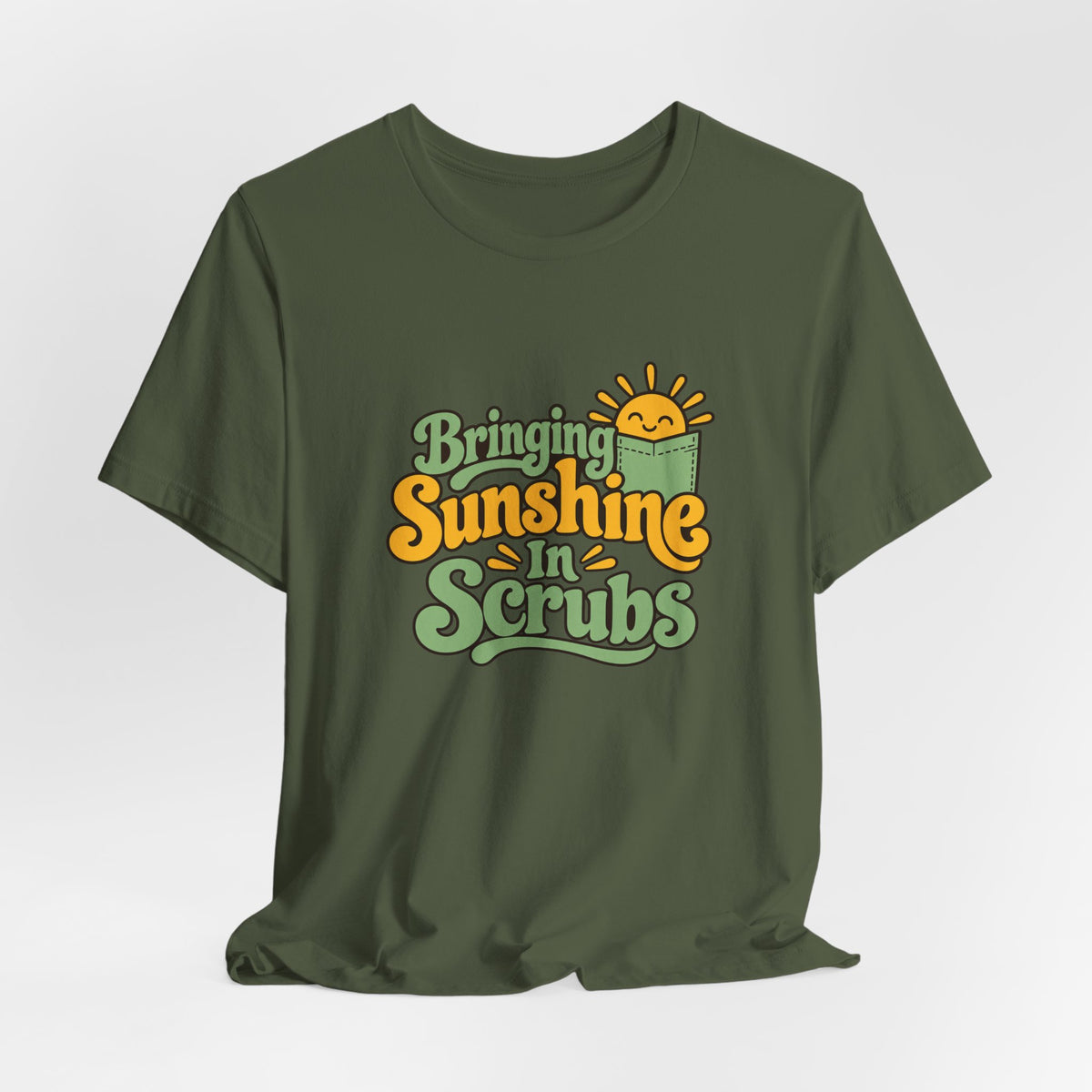 Scrubs And Sunshine Nurse Shirt