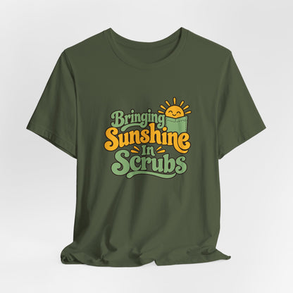 Scrubs And Sunshine Nurse Shirt
