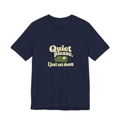 Just Sat Down New Mom Tee
