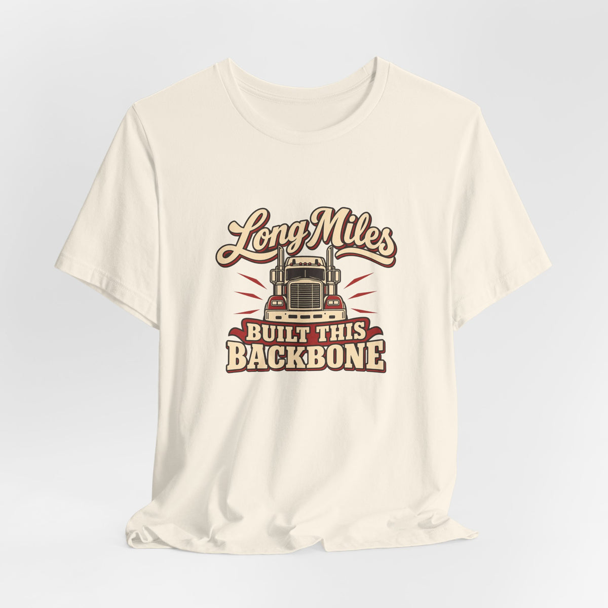 Long Haul Backbone Vintage Trucker Tee