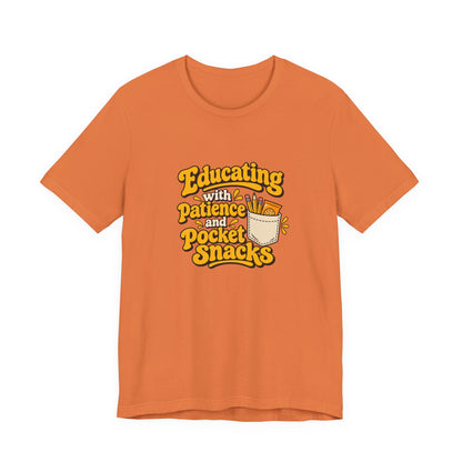 Pocket Snacks Teacher Vintage Tee