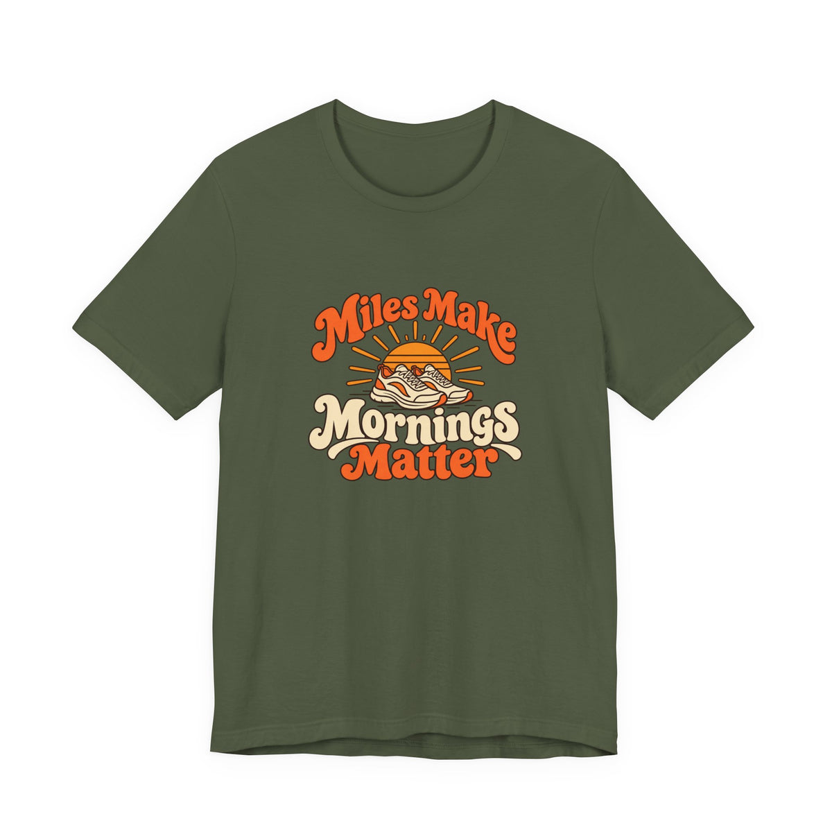 Mornings Matter Runner Retro Tee