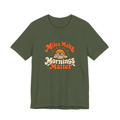 Mornings Matter Runner Retro Tee