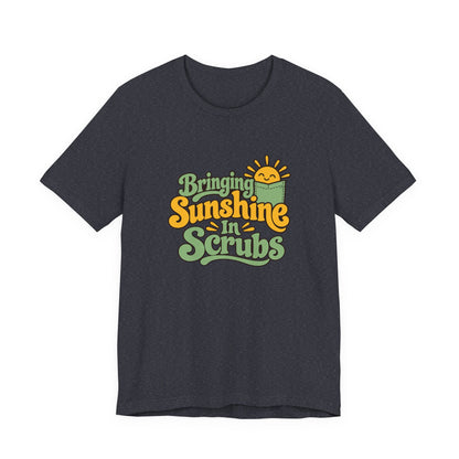 Scrubs And Sunshine Nurse Shirt