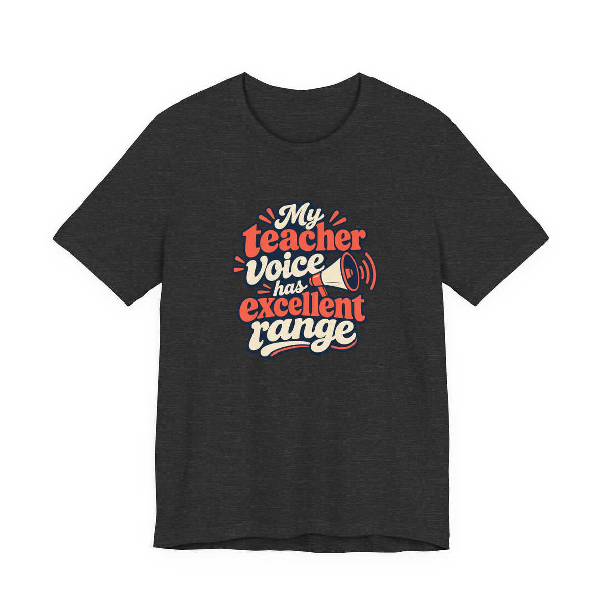 Teacher Voice Range Retro Shirt