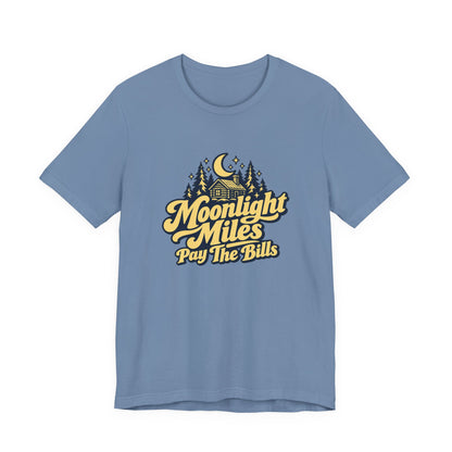 Night Route Trucker Vintage Shirt