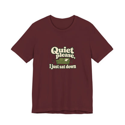 Just Sat Down New Mom Tee
