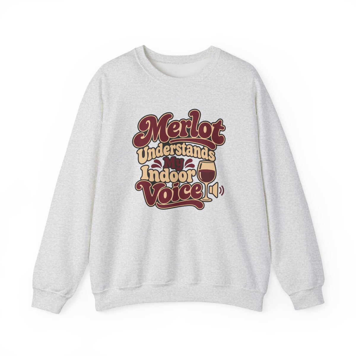 Merlot Indoor Voice Sweatshirt
