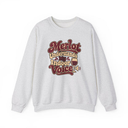 Merlot Indoor Voice Sweatshirt