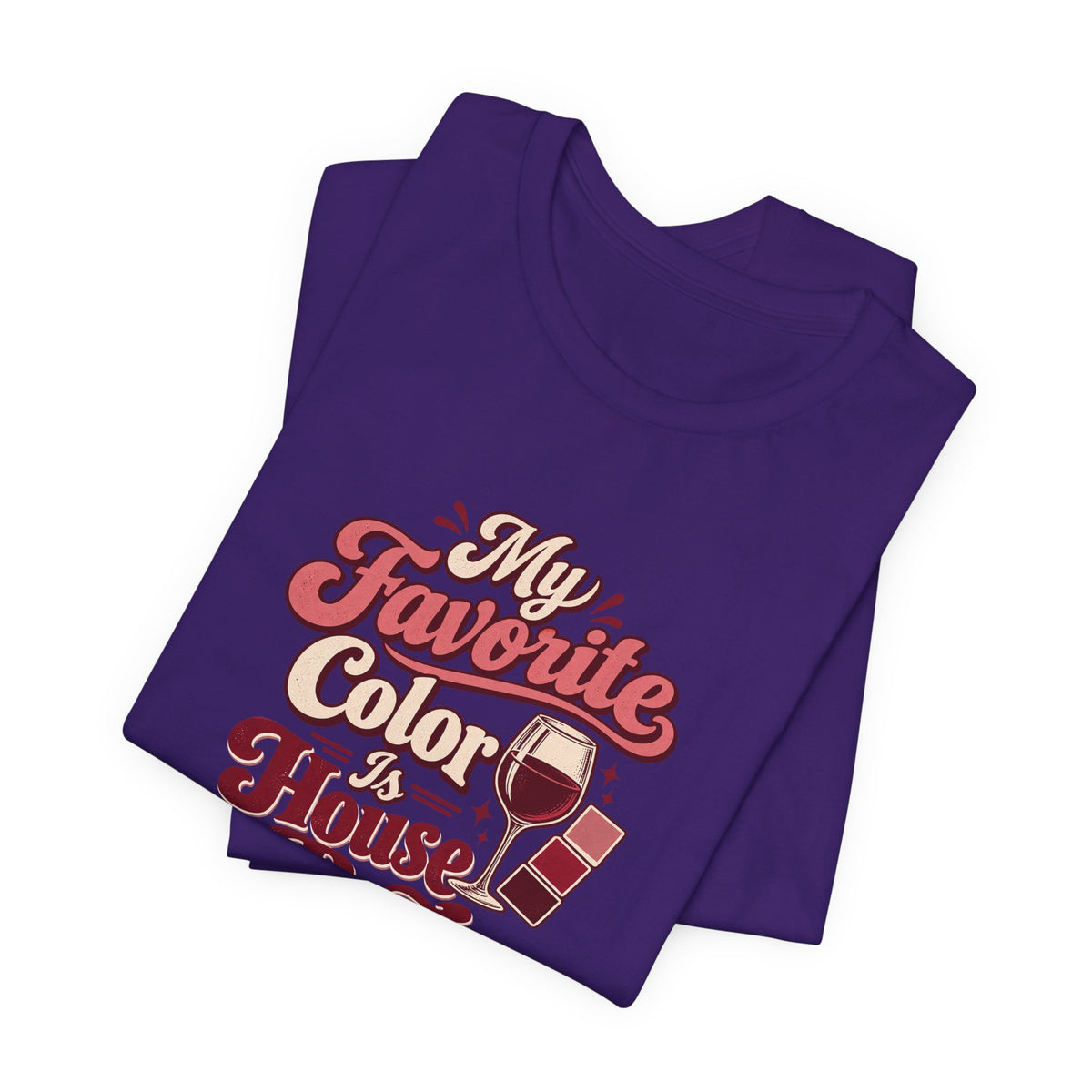 House Red Color Club Tee