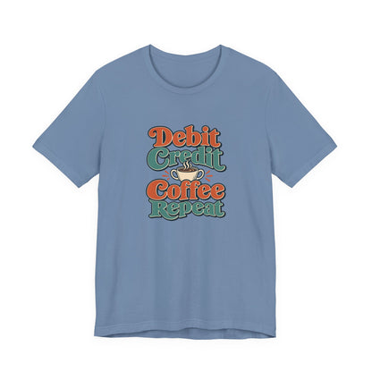 Debits Credits Coffee Tee