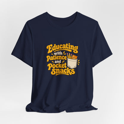 Pocket Snacks Teacher Vintage Tee