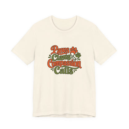 Paws Claws Compassion Vet Tee