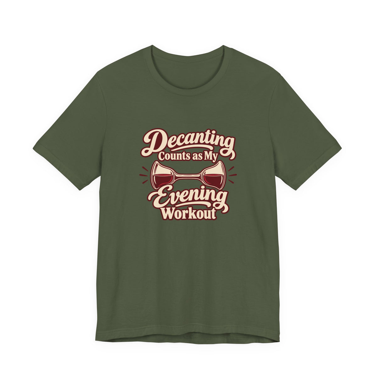 Decanting Workout Retro Shirt