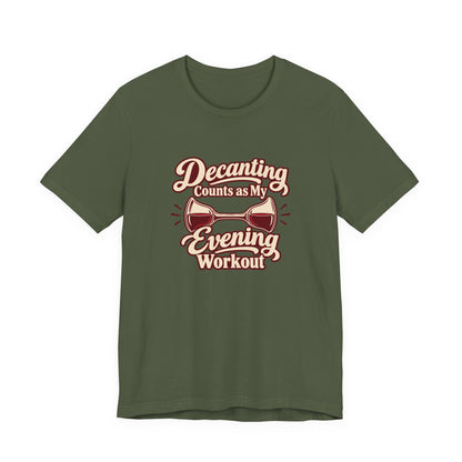 Decanting Workout Retro Shirt