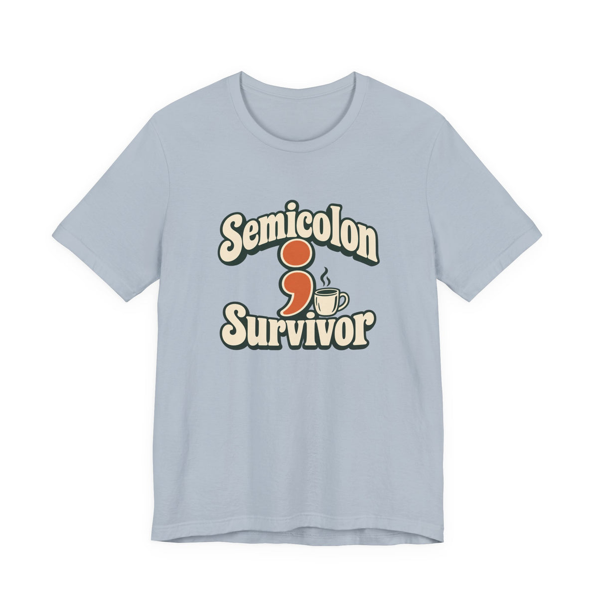 Semicolon Survivor Dev Tee