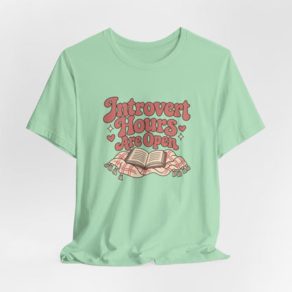 Soft Introvert Hours Tee