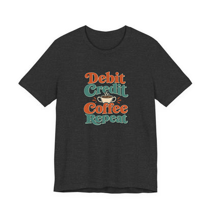 Debits Credits Coffee Tee
