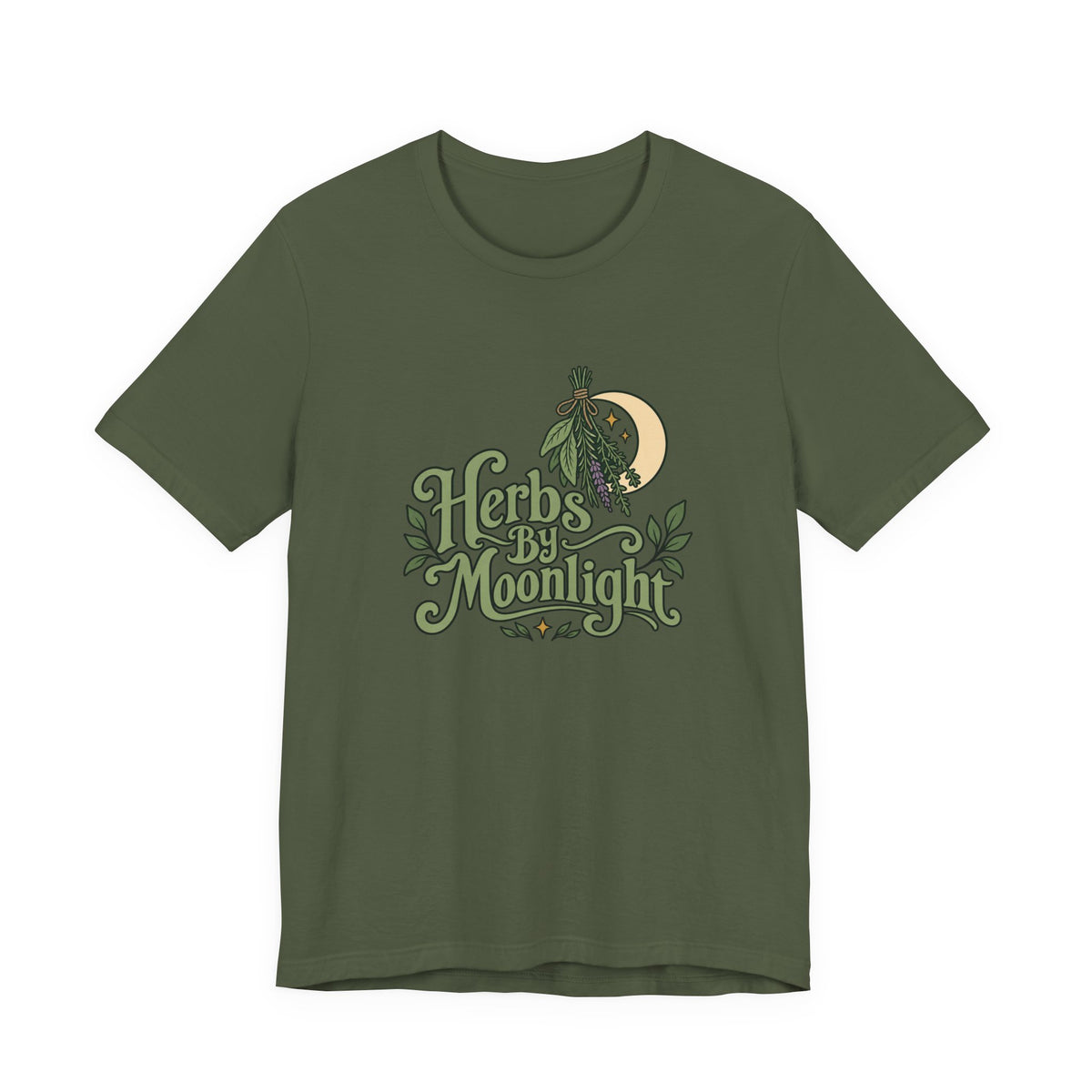 Moonlit Herbs Witchy Tee