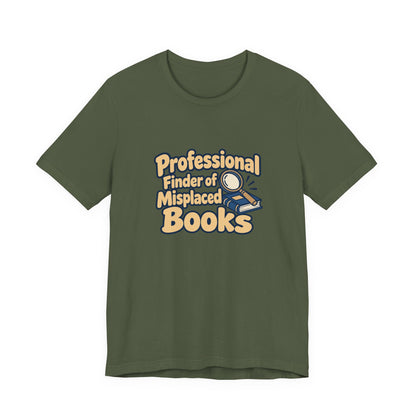 Professional Book Finder Librarian Tee