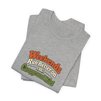 Campground Miles Retro RV Tee