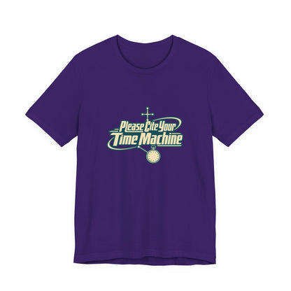 Cite Your Time Machine Teacher Tee