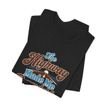 Highway Made Trucker Pride Shirt