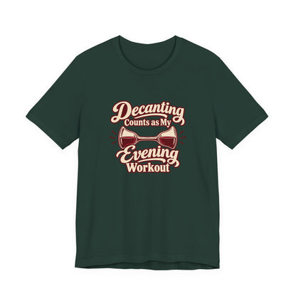 Decanting Workout Retro Shirt