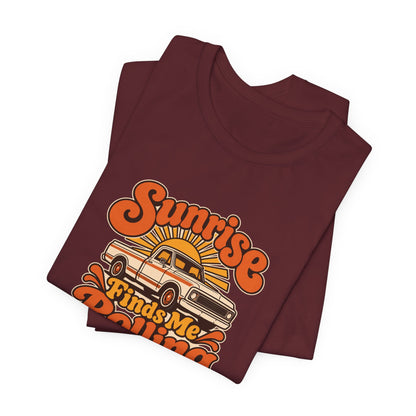Truck Stop Sunrise Vintage Tee