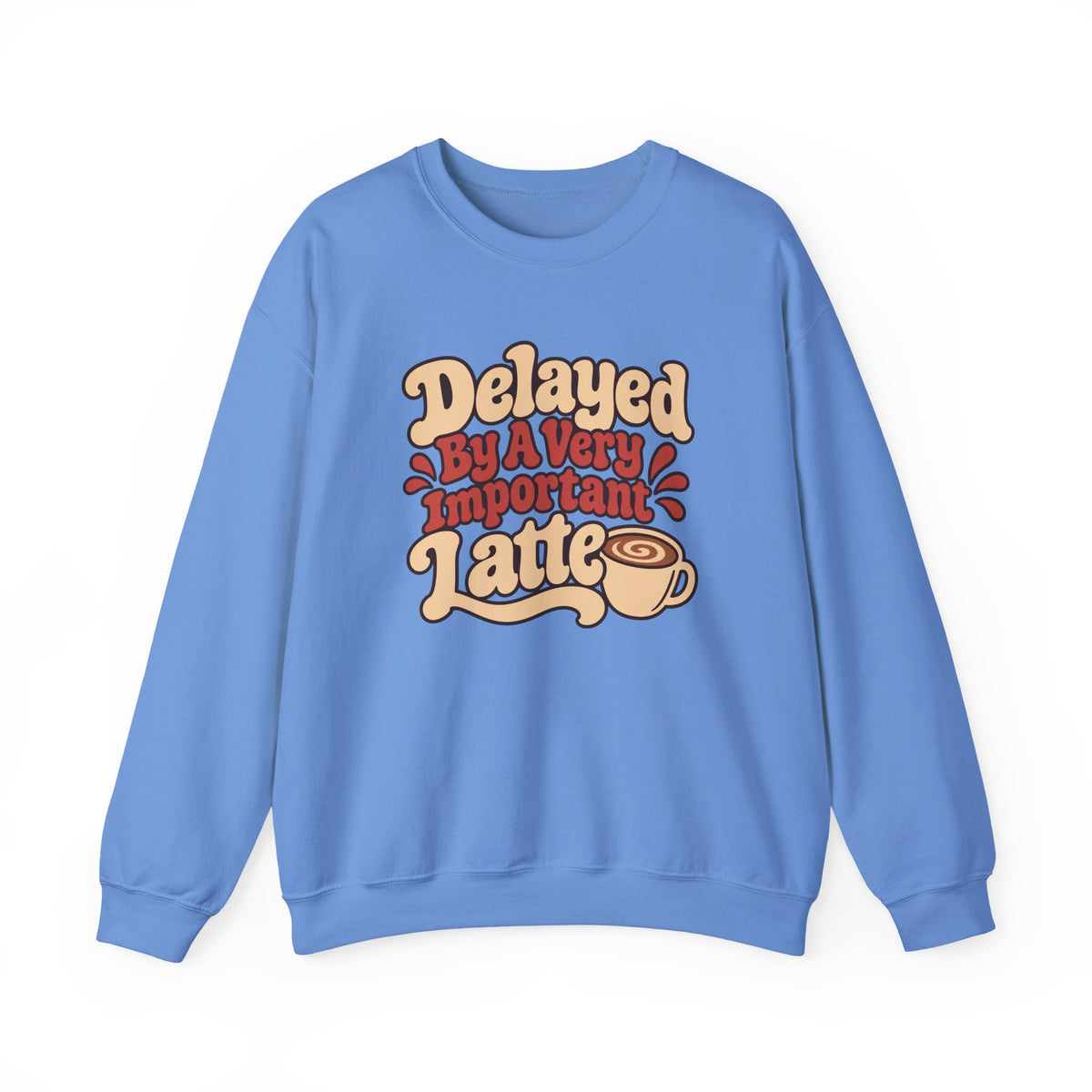 Latte Delay Retro Sweatshirt