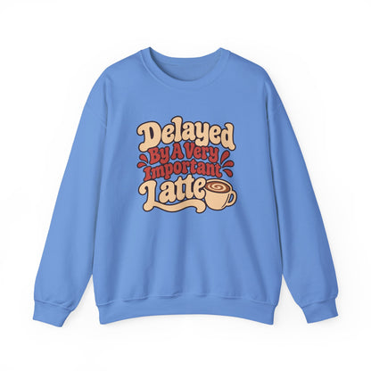 Latte Delay Retro Sweatshirt