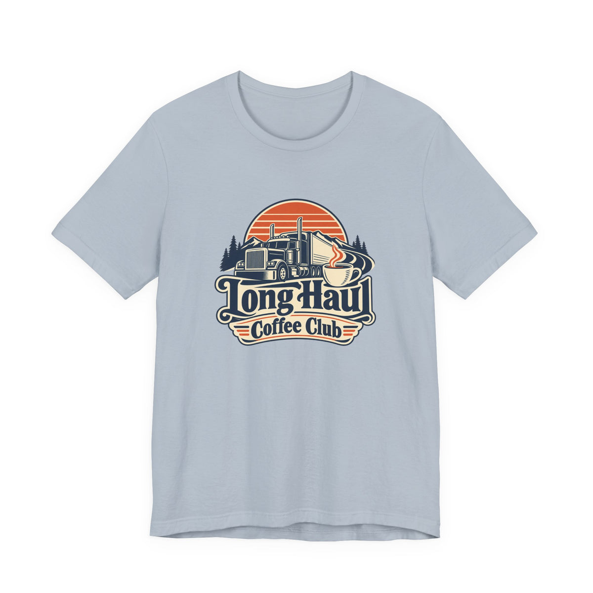 Long Haul Coffee Trucker Tee